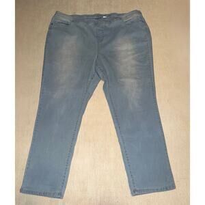 Wonder denim collection women’s tummy control blue jeans